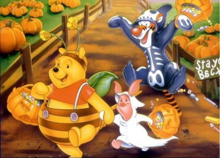 Winnie fait la fête d'hallOween